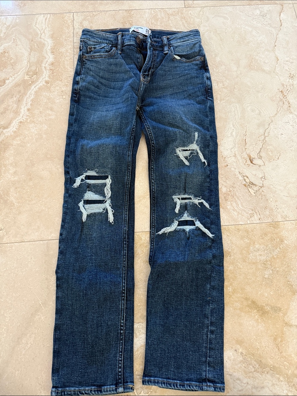 Boys Abercrombie Jeans 9/10. Straight slim